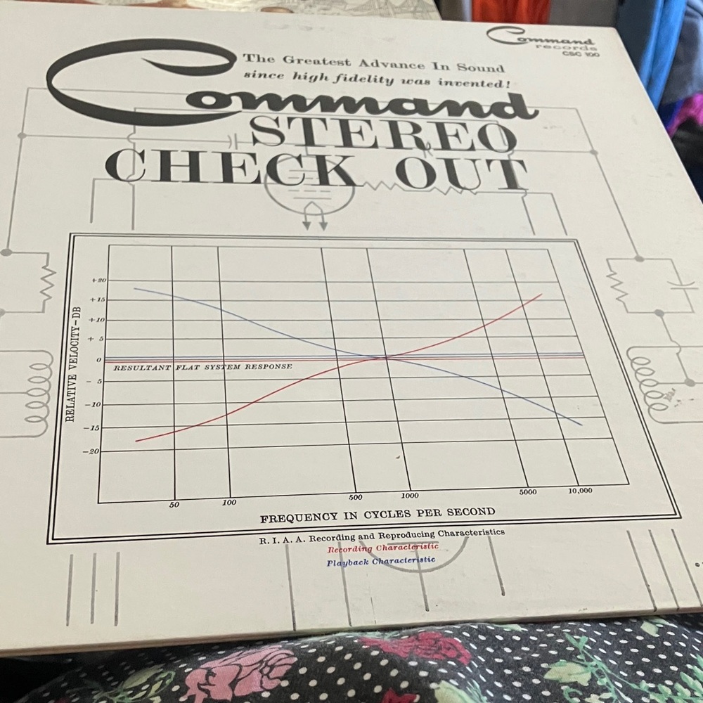 Command Stereo Check Out Vinyl Record